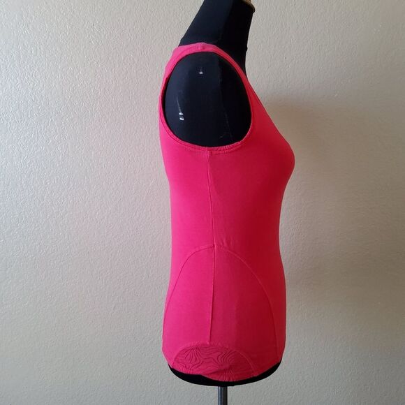 Danskin Now Active Tank with Built-in-bra Size S Red - Picture 3 of 7